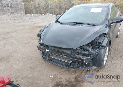 2013 Hyundai Elantra Gls from USA, damaged, VIN 5NPDH4AE9DH378077